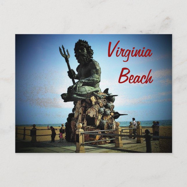 Carte postale Virginia Beach (Devant)