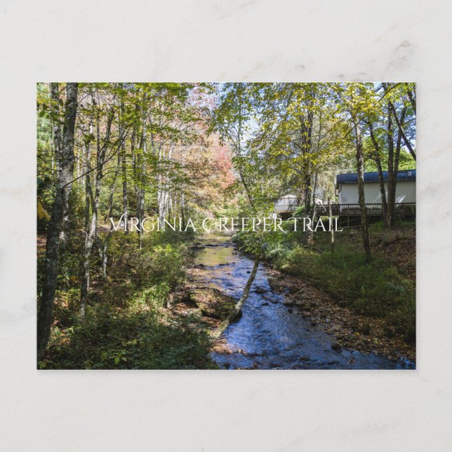 Carte Postale Virginia Creeper Trail (Devant)