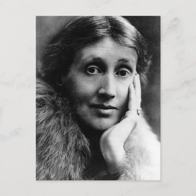 Carte Postale Virginia Woolf Portrait (Devant)