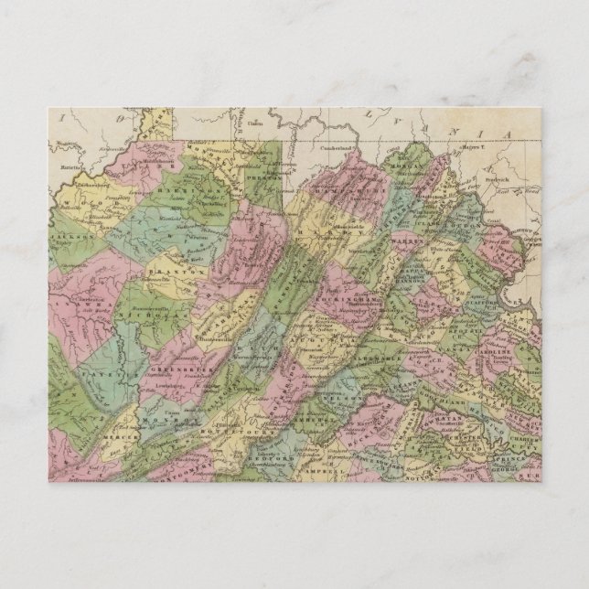 Carte Postale Virginie (Devant)