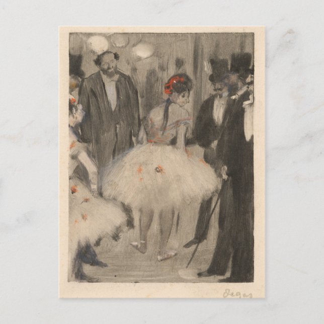 Carte Postale Virginie et Marquis Cavalcanti (Devant)