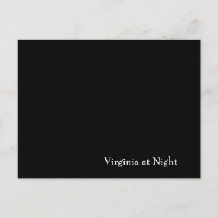 Carte Postale Virginie la nuit