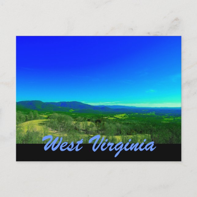 Carte Postale virginie occidentale (Devant)
