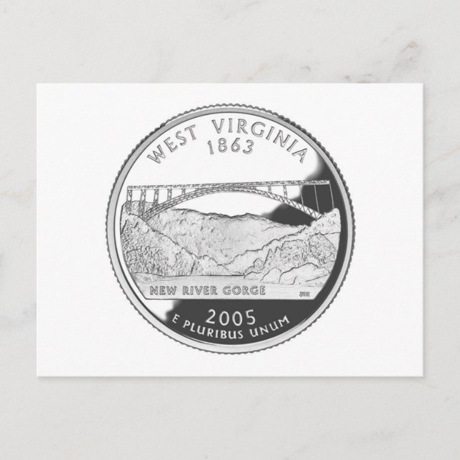 Carte Postale Virginie-Occidentale (Devant)