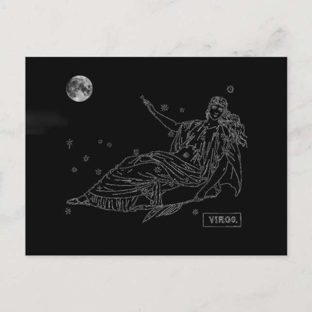 Carte postale Virgo (Devant)