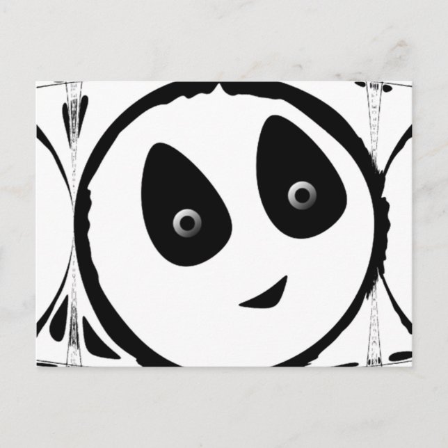 Carte Postale Visage (Devant)