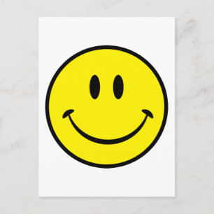 Carte Postale Visage de bonheur