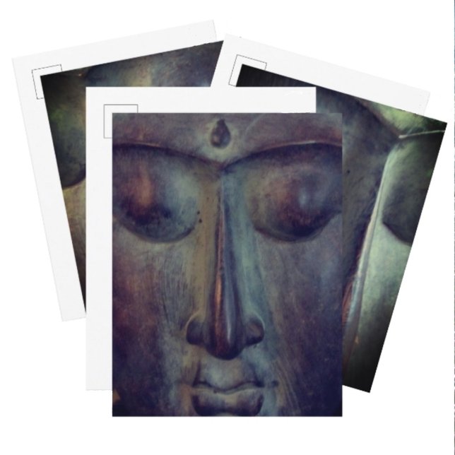 Carte Postale Visage de Bouddha (Créateur téléchargé)