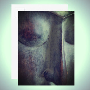 Carte Postale Visage de Bouddha Illumination