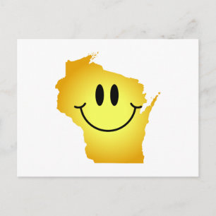 Carte Postale Visage du Wisconsin