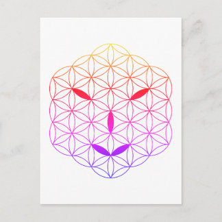 Carte Postale Visage sacré - Arcturien 02, CF-Tr.