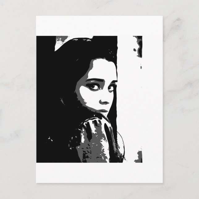 Carte Postale Visages 5 (Devant)