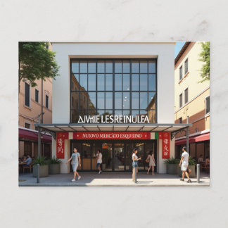 Carte Postale Vision artistique du quartier chinois de Rome | Es
