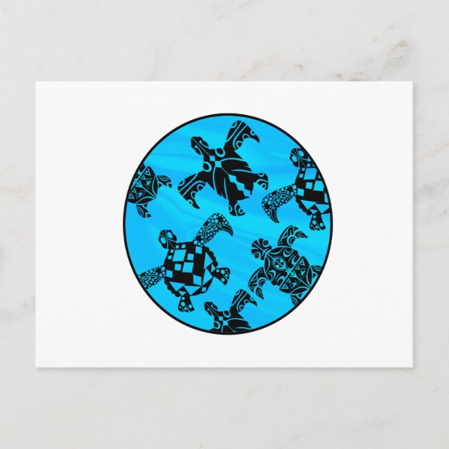 Carte Postale Visions de Turtles (Devant)