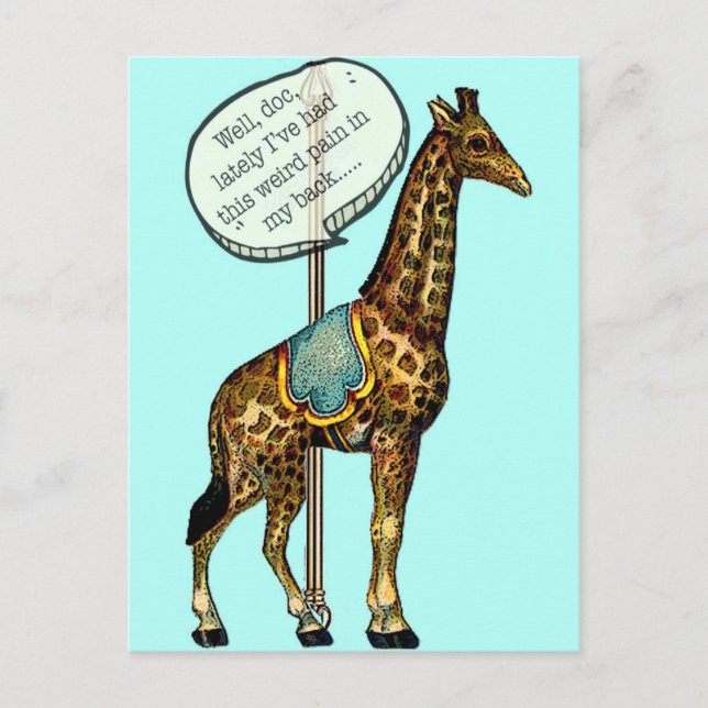 Carte Postale "Visite du docteur" (Devant)