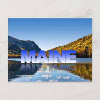 Carte Postale Visite du Maine