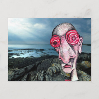 Carte Postale Visites insomniaques sur la côte de Sene