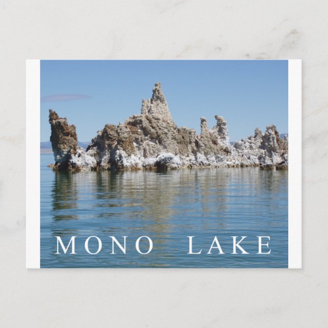 Carte Postale Visitez le lac Mono (Devant)