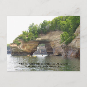 Carte Postale Visitez Pictured Rocks National Lakeshore !