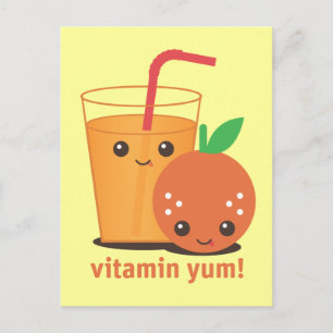 Carte Postale Vitamin Yum