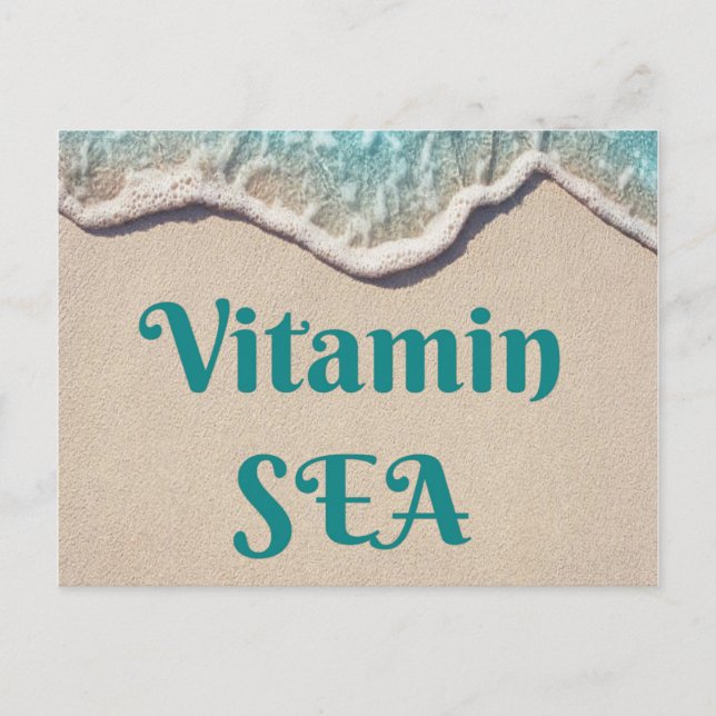 Carte postale Vitamine SEA (Devant)