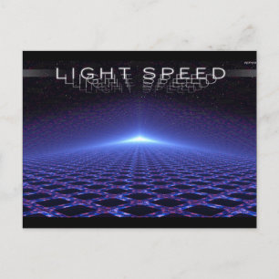 Carte Postale Vitesse lumineuse