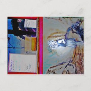 Carte Postale Vitrine de cinéma Rangra, Alpine, TX