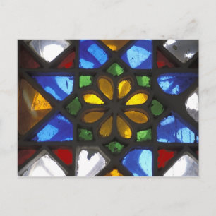 Carte Postale Vitrine en verre tendu à l'intérieur du National