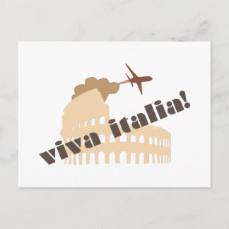 Carte Postale Viva Italia