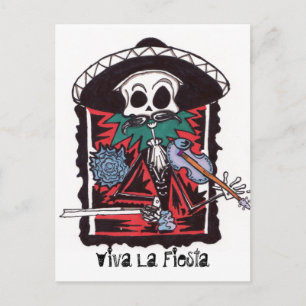 Carte Postale Viva La Fiestga