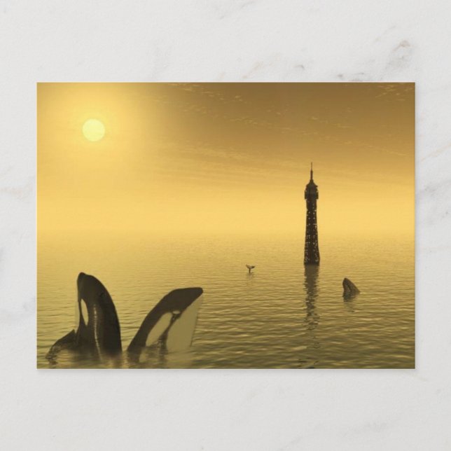 Carte Postale Viva La France (Devant)