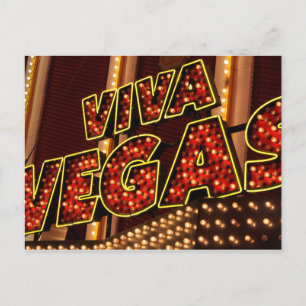 Carte Postale Viva Las Vegas