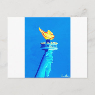 Carte Postale Viva Liberty par Daniela