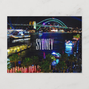 Carte Postale vivid sydney cq