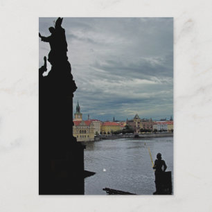Carte Postale Vltava, Prague, Du Pont Charles