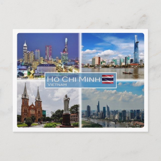 Carte Postale VN Vietnam - Ho Chi Minh - (Devant)