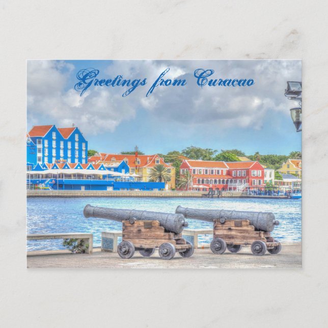 Carte Postale Voeux de Curaçao (Devant)