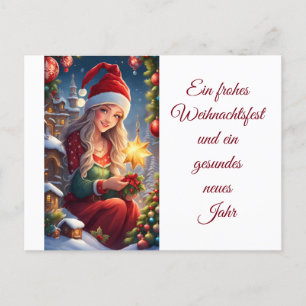 Carte Postale Voeux de Noël