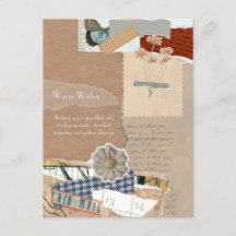 Vœux de nouvel an 2025 dans le style Scrapbooking 