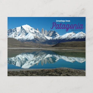 Carte Postale Voeux de Patagonia Argentina