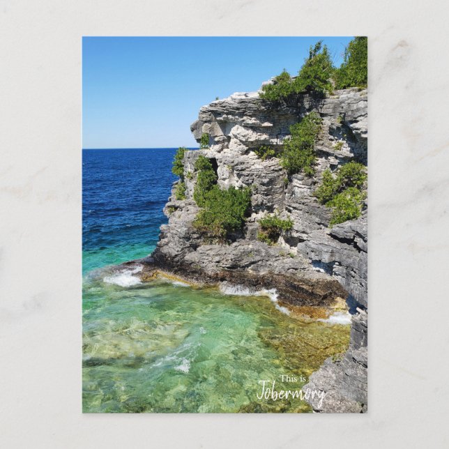 Carte Postale Voici Tobermory- Ontario, Canada (Devant)