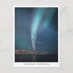 Carte Postale Voie Lactée Northern Lights
