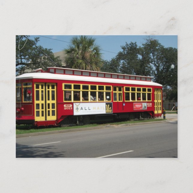 Carte Postale Voie rouge (Devant)