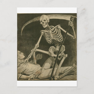 Carte Postale Voilà La Mort !