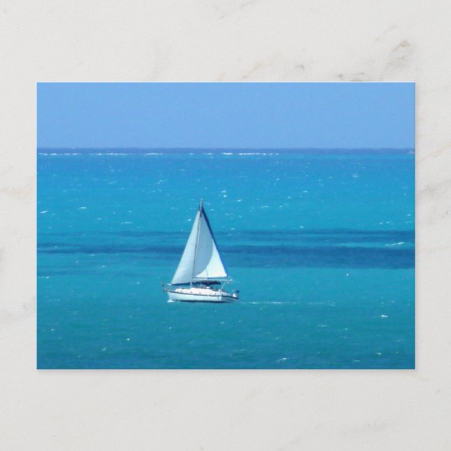 Carte Postale Voile (Devant)