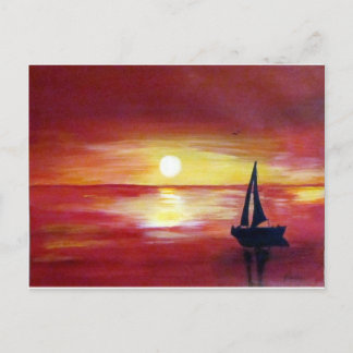 Carte Postale Voile