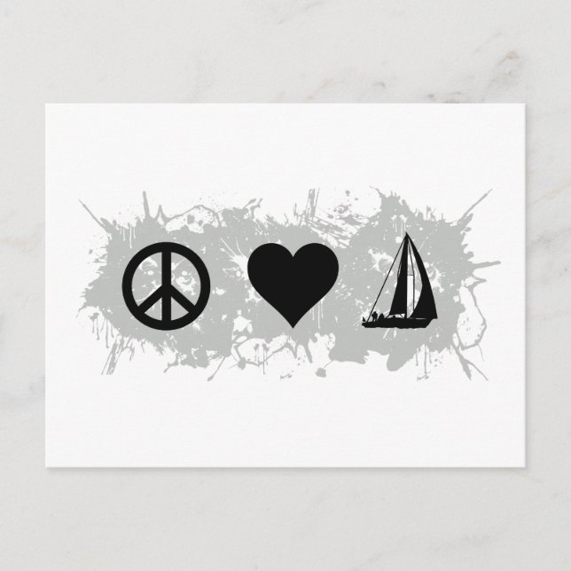 Carte Postale Voile (Devant)