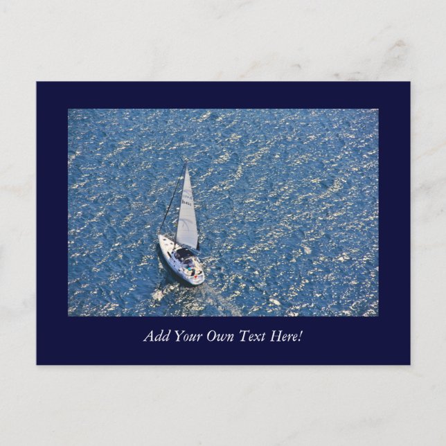 Carte Postale Voile (Devant)