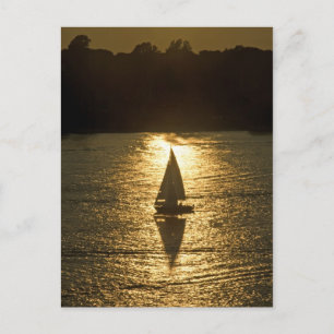 Carte Postale Voile avec ombre