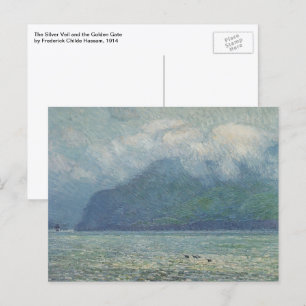 Carte Postale Voile d'argent et Porte d'or de Childe Hassam